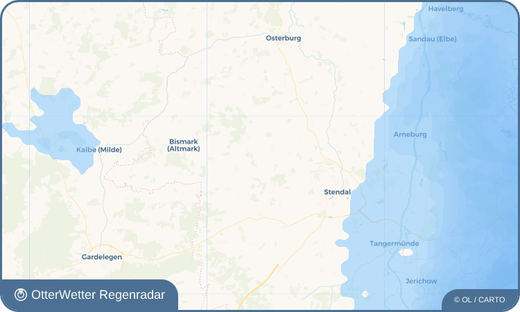 OtterWetter Regenradar-Widget Darnewitz