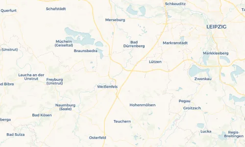 Regenradar Vorschaubild - Aktuelle Niederschläge in Dehlitz (Saale) und Umgebung
