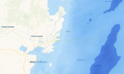 Regenradar Vorschaubild - Aktuelle Niederschläge in Detershagen und Umgebung
