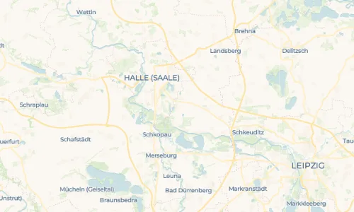 Regenradar-Vorschau: aktuelle Niederschläge in Dieskau und Umgebung