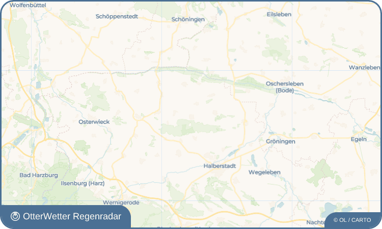 OtterWetter Regenradar-Widget Dingelstedt