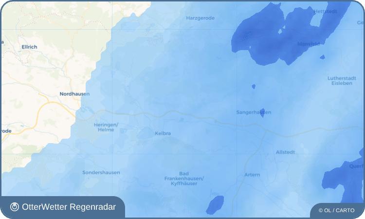 OtterWetter Regenradar-Widget Dittichenrode