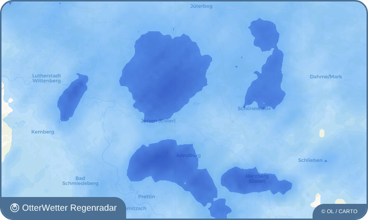 OtterWetter Regenradar-Widget Dixförda