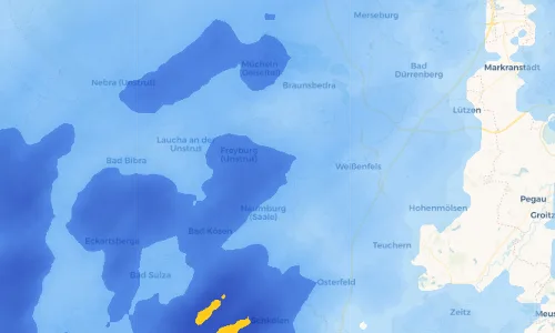 Regenradar Vorschaubild - Aktuelle Niederschläge in Dobichau und Umgebung
