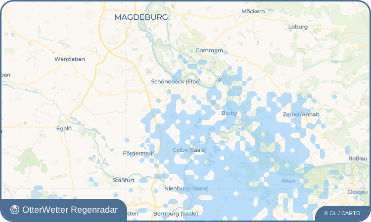 Widget-Vorschau für Döben Wetter-Widget-Vorschau mit Vorhersagedaten für Döben