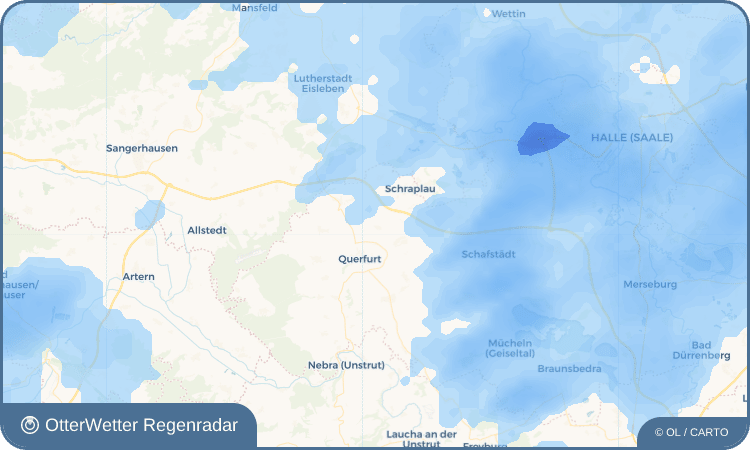OtterWetter Regenradar-Widget Döcklitz