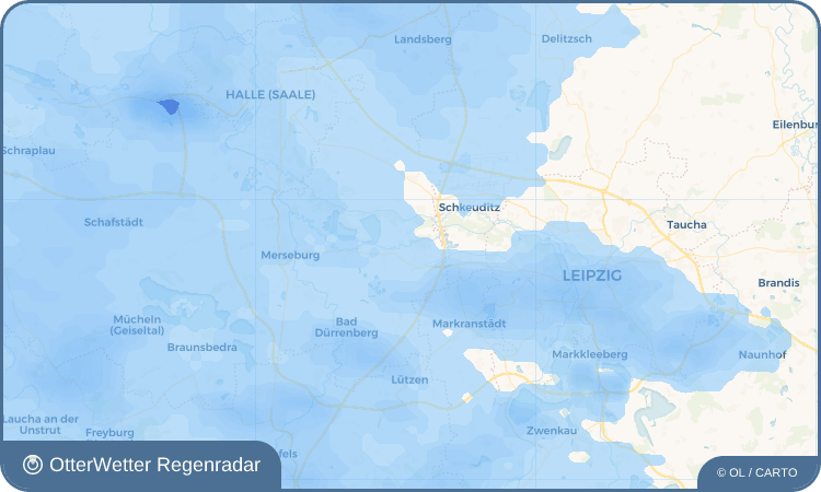 OtterWetter Regenradar-Widget Dölkau