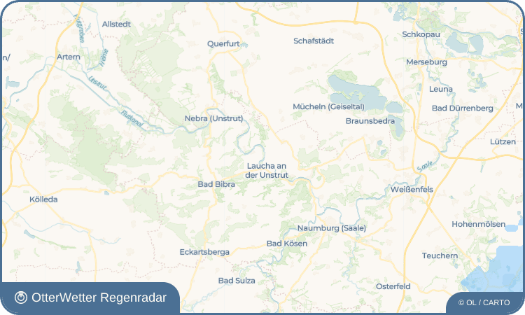 OtterWetter Regenradar-Widget Dorndorf