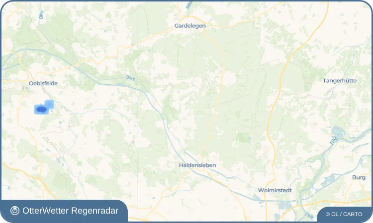 Wetter-Widget-Vorschau mit Vorhersagedaten für Dorst