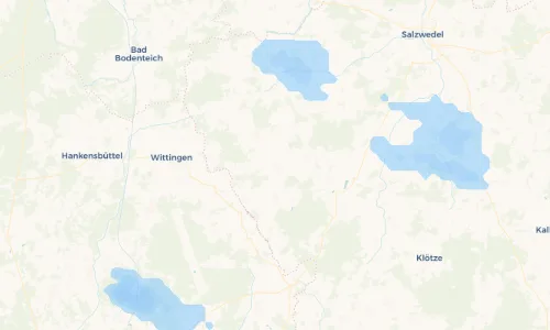 Regenradar Vorschaubild - Aktuelle Niederschläge in Drebenstedt und Umgebung