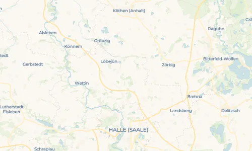 Regenradar Vorschaubild - Aktuelle Niederschläge in Drehlitz und Umgebung