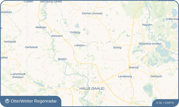 OtterWetter Regenradar-Widget Drehlitz