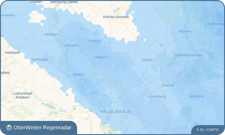 Wetter-Widget-Vorschau mit Vorhersagedaten für Drehlitz
