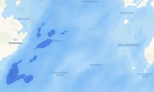 Regenradar Vorschaubild - Aktuelle Niederschläge in Dreileben und Umgebung
