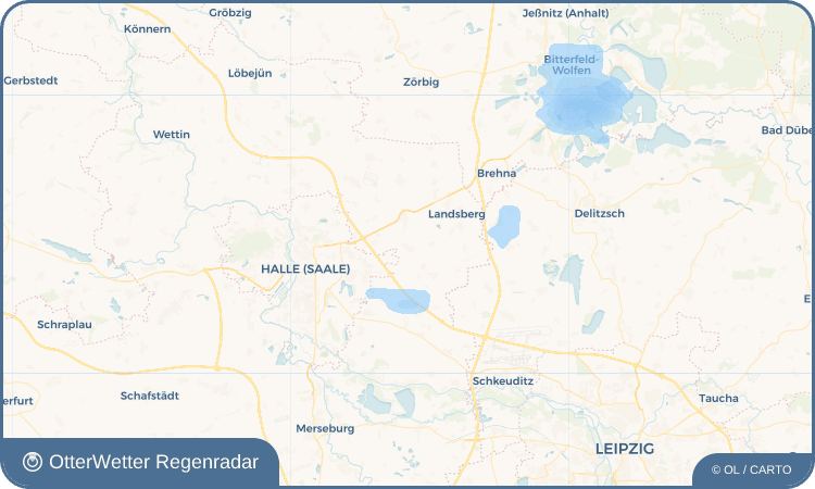 OtterWetter Regenradar-Widget Droysig