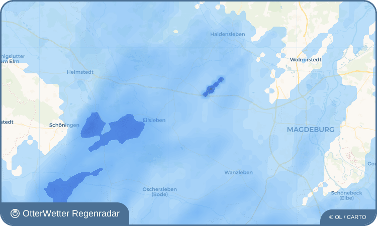 OtterWetter Regenradar-Widget Druxberge