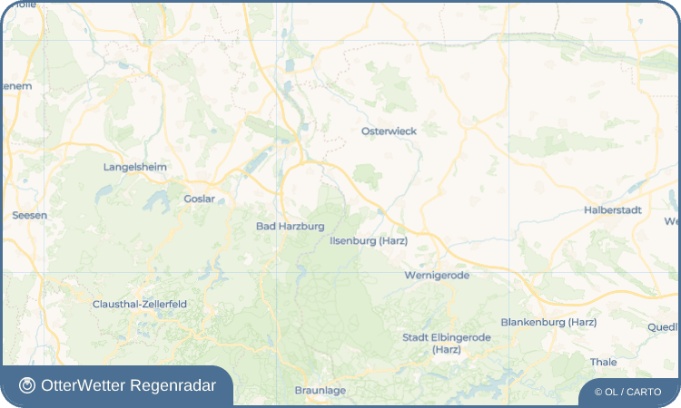 OtterWetter Regenradar-Widget Eckertal