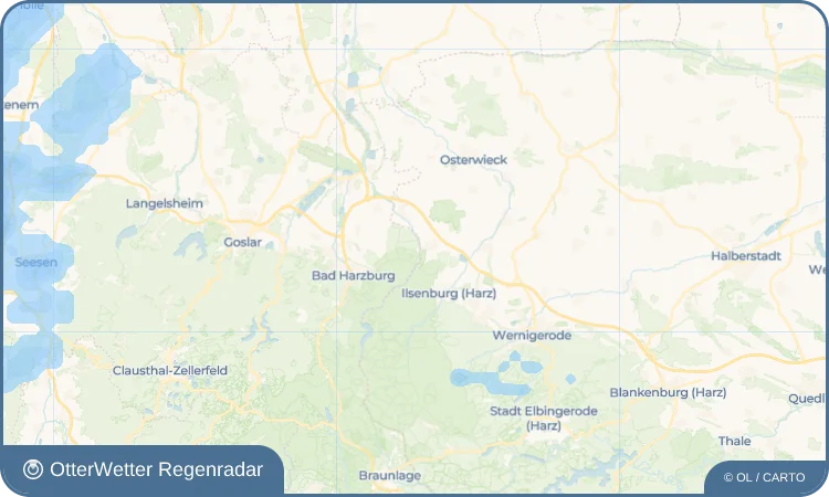 Widget-Vorschau für Eckertal Wetter-Widget-Vorschau mit Vorhersagedaten für Eckertal