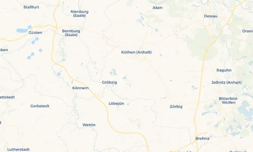 Regenradar Vorschaubild - Aktuelle Niederschläge in Edderitz und Umgebung