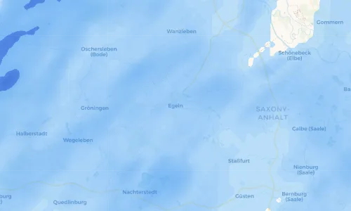 Regenradar Vorschaubild - Aktuelle Niederschläge in Egeln und Umgebung