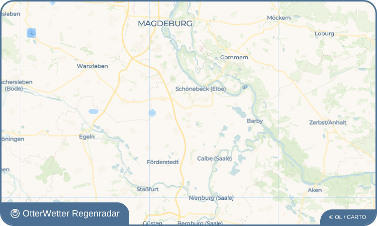 OtterWetter Regenradar-Widget Eggersdorf