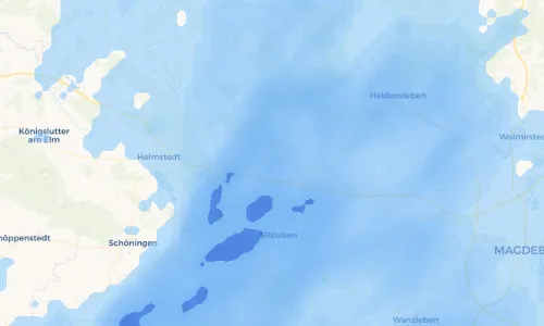 Regenradar Vorschaubild - Aktuelle Niederschläge in Eimersleben und Umgebung