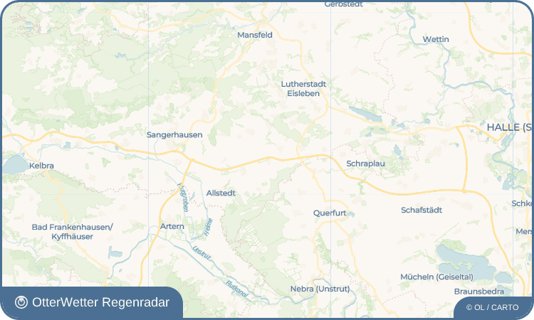 OtterWetter Regenradar-Widget Einsdorf