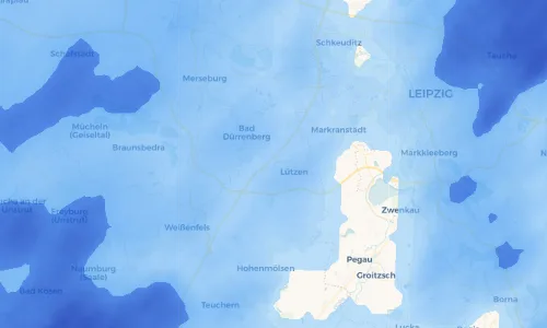 Regenradar Vorschaubild - Aktuelle Niederschläge in Ellerbach und Umgebung