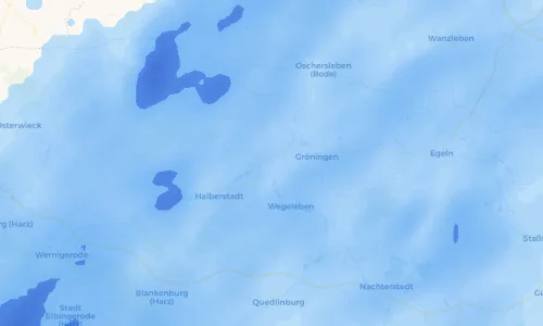 Regenradar Vorschaubild - Aktuelle Niederschläge in Emersleben und Umgebung