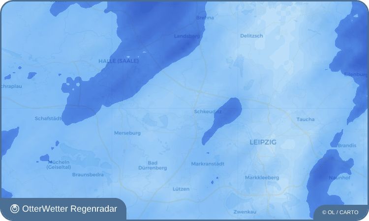 Wetter-Widget-Vorschau mit Vorhersagedaten für Ermlitz