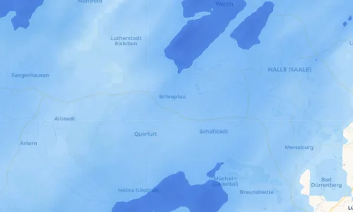 Regenradar Vorschaubild - Aktuelle Niederschläge in Esperstedt und Umgebung