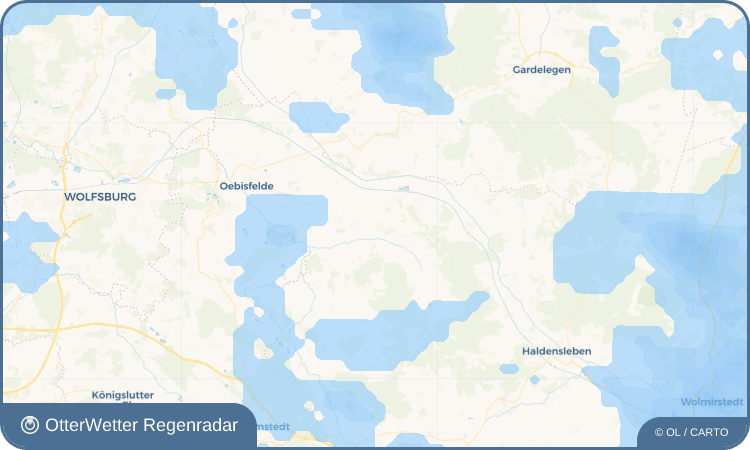 OtterWetter Regenradar-Widget Etingen