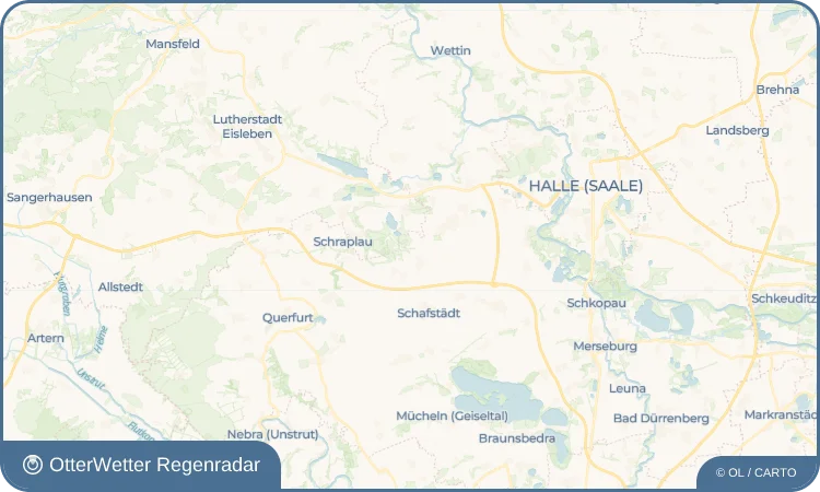 Wetter-Widget-Vorschau mit Vorhersagedaten für Etzdorf
