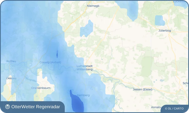 Widget-Vorschau für Euper Wetter-Widget-Vorschau mit Vorhersagedaten für Euper