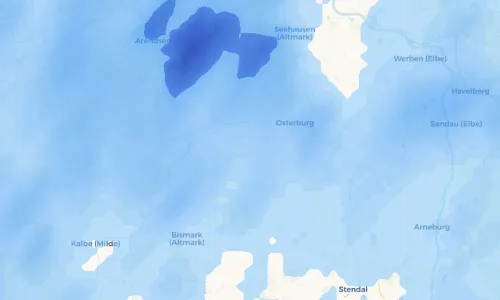 Regenradar Vorschaubild - Aktuelle Niederschläge in Flessau und Umgebung