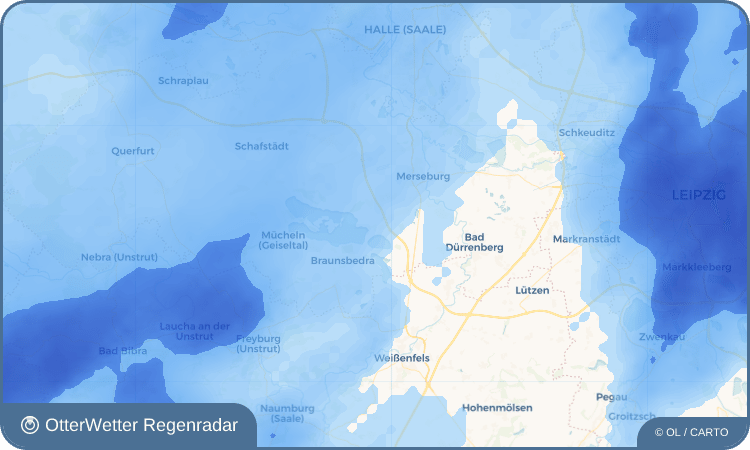 Widget-Vorschau für Frankleben Wetter-Widget-Vorschau mit Vorhersagedaten für Frankleben