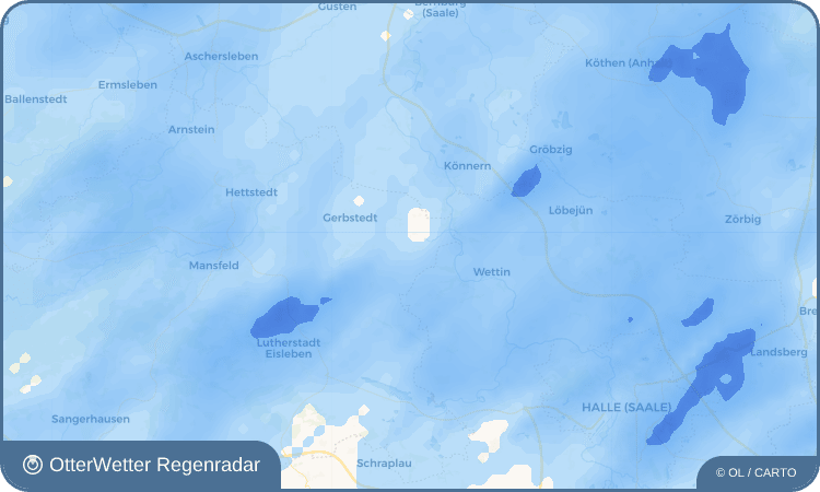 OtterWetter Regenradar-Widget Freist