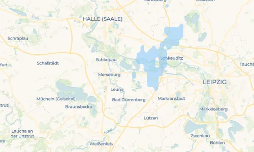 Regenradar Vorschaubild - Aktuelle Niederschläge in Friedensdorf und Umgebung