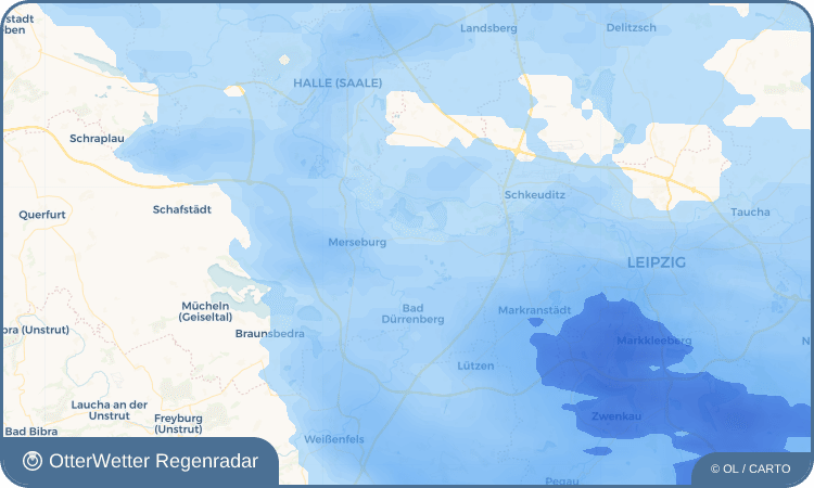 OtterWetter Regenradar-Widget Friedensdorf