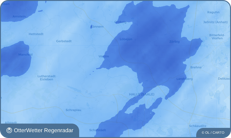 OtterWetter Regenradar-Widget Friedrichsschwerz