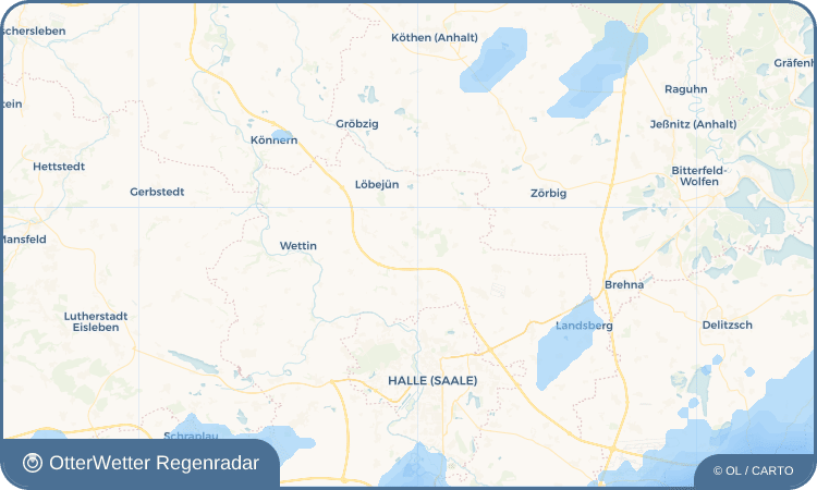 OtterWetter Regenradar-Widget Frößnitz