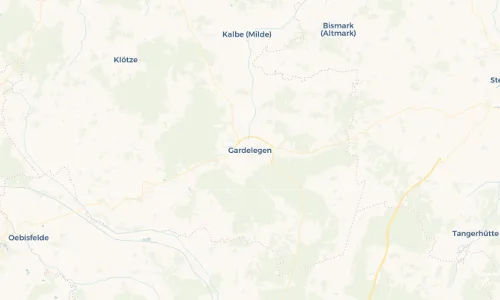 Regenradar Vorschaubild - Aktuelle Niederschläge in Gardelegen und Umgebung