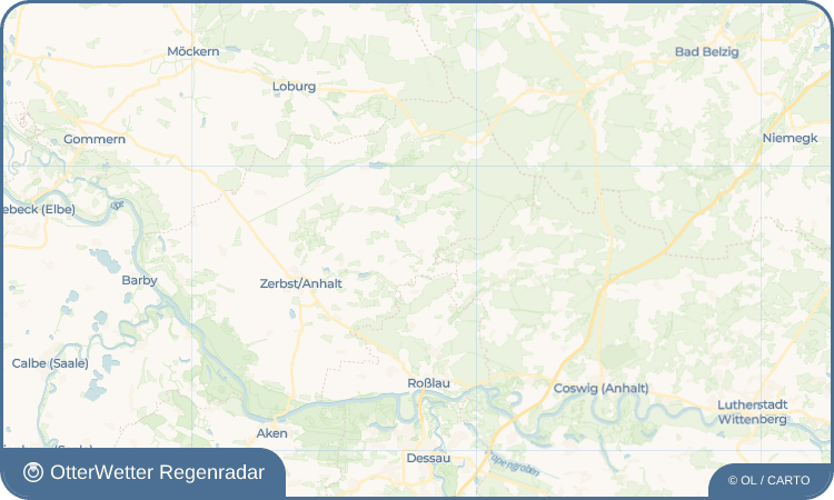 OtterWetter Regenradar-Widget Garitz