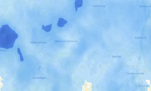 Regenradar-Vorschau: aktuelle Niederschläge in Garlipp und Umgebung