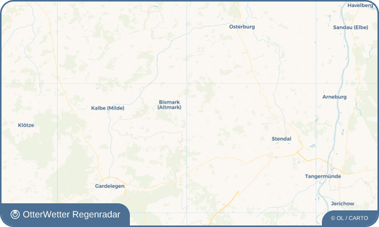 OtterWetter Regenradar-Widget Garlipp