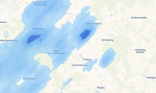 Regenradar Vorschaubild - Aktuelle Niederschläge in Gehmen und Umgebung