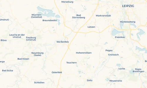 Regenradar-Vorschau: aktuelle Niederschläge in Gerstewitz und Umgebung