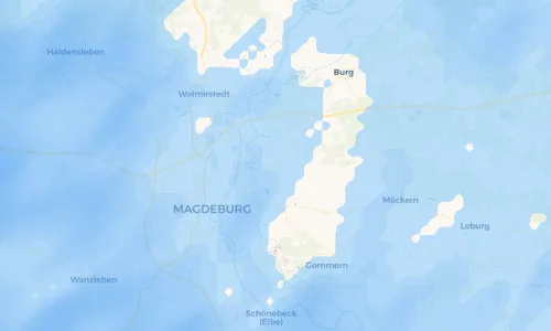 Regenradar Vorschaubild - Aktuelle Niederschläge in Gerwisch und Umgebung