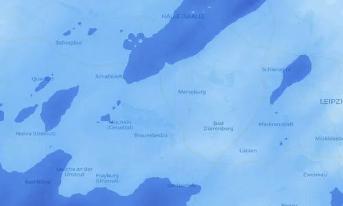 Regenradar Vorschaubild - Aktuelle Niederschläge in Geusa und Umgebung