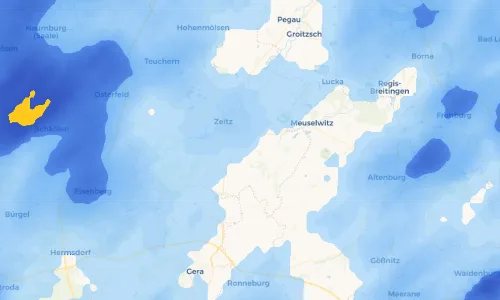 Regenradar Vorschaubild - Aktuelle Niederschläge in Geußnitz und Umgebung